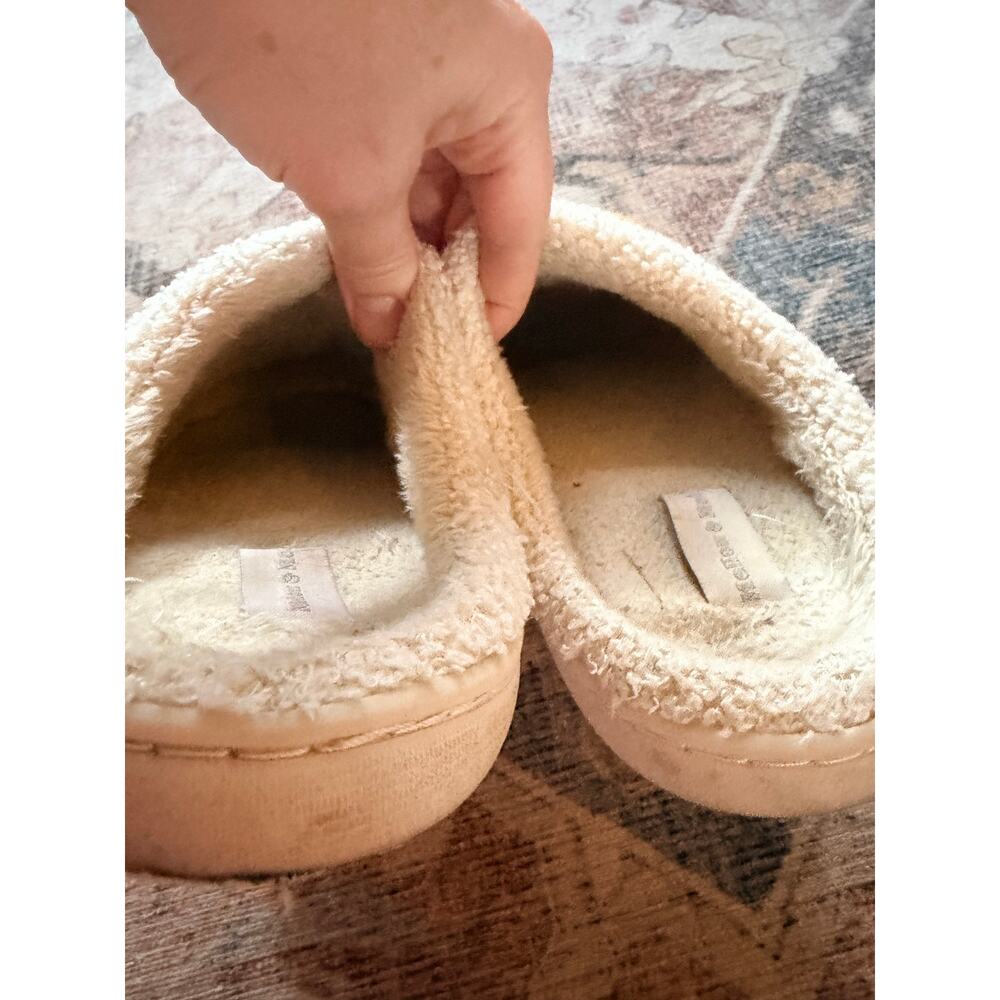 Mellow & Mod Women's 7/8 Sherpa Slippers Burger Fries Soda - Picture 6 of 6